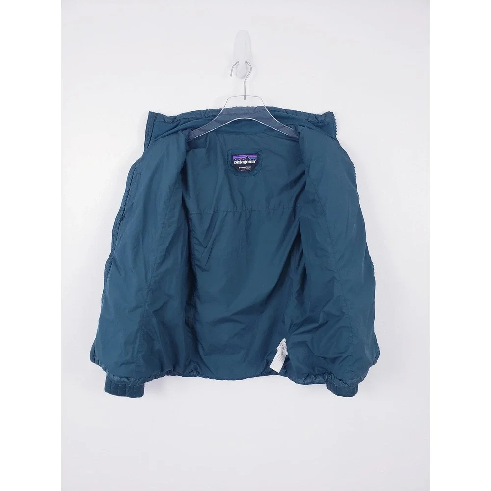Patagonia Women's Radalie Jacket Green Quilted Full Zip Nano Puff Size Small